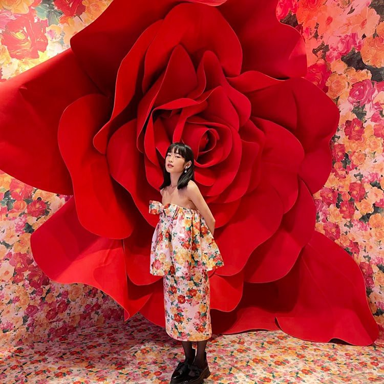 Props Cúlra Rose Giant